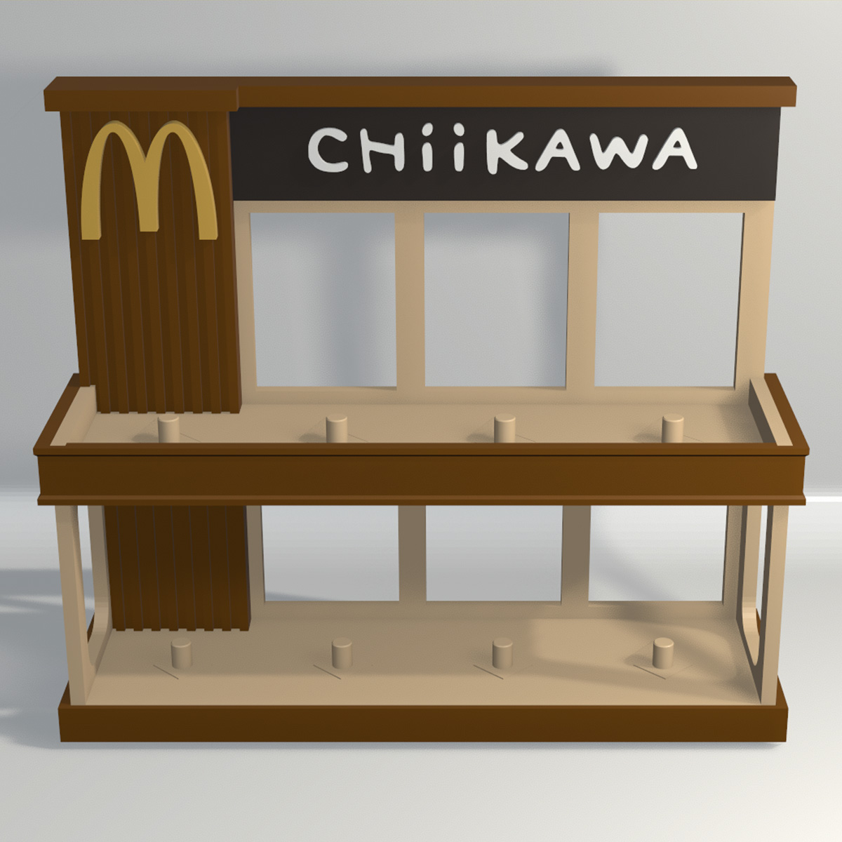 Chiikawa Display Stand & Delivery Scooter - Image 2